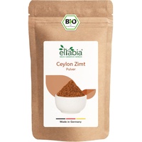 Bio Ceylon Zimt Pulver 100g | Ceylonzimt fein gemahlen mit wenig Cumarin | Das Original rein und ohne Zusätze in Premium Rohkost-Qualität