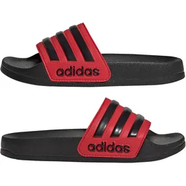 adidas Shower adilette Kinder Badeschlappen K rot, Größe 39 1⁄3 - better scarlet/core black/better scarlet 38
