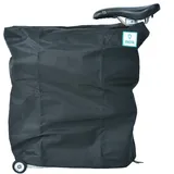 Vincita Brompton Bike Cover, Schutz vor Staub und Feuchtigkeit, Faltbar, für Zug und Bus, Schwarz, Polyester Nylon, Wasserschutz, Abdeckung für Brompton Fahrräder