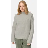 CAMEL ACTIVE Strickpullover mit Stehkragen Grau S