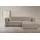 werk2 Ecksofa Cord 3-Sitzer Greige