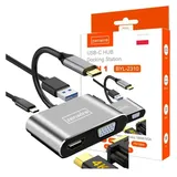 OEM Adapter-hub Usb-c 4in1 Hdmi 4k Vga Usb Zenwire Byl-2310
