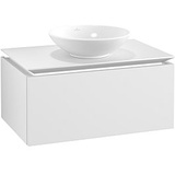 Villeroy & Boch Legato Waschtischunterschrank für ein Waschbecken | 1 Auszug | Breite 800 mm##Mit LED-Beleuchtung Für Artis .. B569L0MS