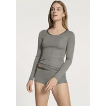 CALIDA True Confidence Langarmshirt Grau 36-38
