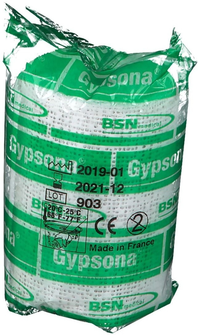 Gyspsona® Bande plâtre 7,5 cm x 2,7 m 1 pc(s) bandage(s)