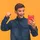 Lexibook Cyber Arcade Color 200 Spiele Rot