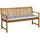 Beliani Gartenbank 160 x 88 x 0 cm Marineblau