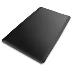 Anti-Ermüdungsmatte "Soft-Tritt" - Ergonomische Arbeitsplatzmatte / 60 x 450 cm, Schwarz