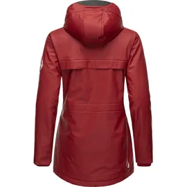 Navahoo Regenjacke »Regenjacke Ocean Heart rot