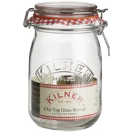 Kilner Einmachglas mit Bügelverschluss 1 l 4 St.