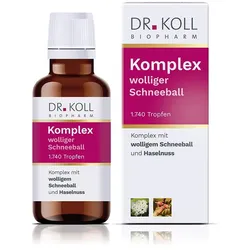 Komplex wolliger Schneeball Haselnuss Dr.Koll Tropfen 50 ml