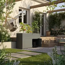 KGT UrbanGrow L-Space 159 x 51 x 86 cm Anthrazit-grau