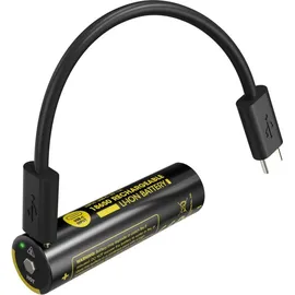 Nitecore NL1836R 18650 Akku 3600mAh schwarz|gelb NO SIZE