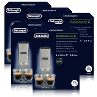 DeLonghi Entkalker EcoDecalk mini Sparpack 2 x 100 ml für Kaffeevollautomaten, Kaffeemaschinen - Nr.: 5513292821 Nokalk