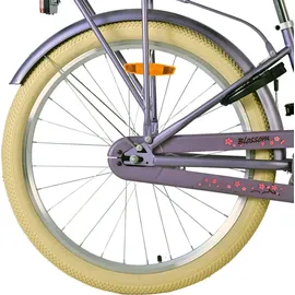 Volare Blossom 24" RH 33,5 cm lila 1-Gang Rücktrittbremse