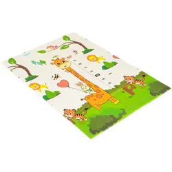 Moni Spielmatte doppelseitig faltbar 180 x 120 cm wasserdicht rutschfest Tasche grün
