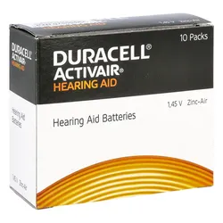 Batterien für Hörgeräte Duracell 13