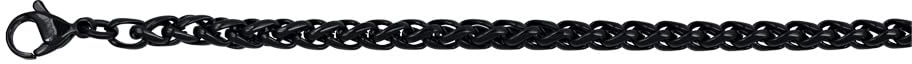 iXXXi Men Halskette Round Chain Schwarz | 60cm