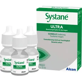 Alcon Systane Ultra Benetzungstropfen 3 x 10 ml