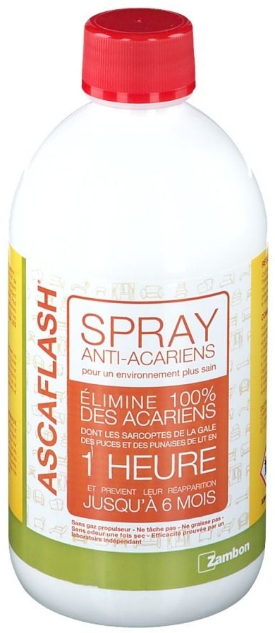 Ascaflash® Spray Anti-Acariens 500 ml spray