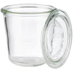 APS Weck-Glas/Einmachglas mit Deckel, 6er Set Ø 9 cm, H: 9 cm