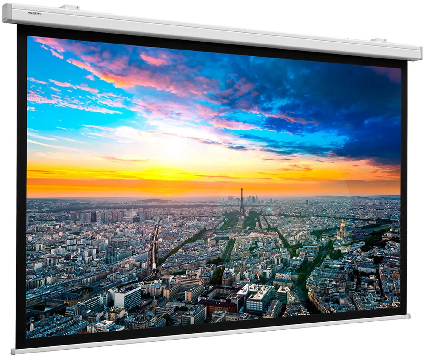 Da-Lite Compact Electrol 280 x 179 cm - 16:10 - Mattweiß - Motorleinwand für Wan...