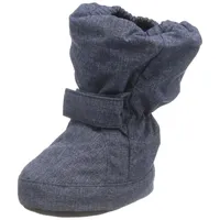 Sterntaler Jungen babyschoen Stiefel, Blau (melange), 17/18 EU