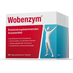 Wobenzym 200 St Tabletten magensaftresistent