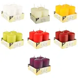 8 x 5 cm 4 St. bordeaux