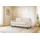 Home Affaire 2-Sitzer HOME AFFAIRE "Pinto, 166 cm, Cord, Chenille, Lederoptik", beige (natural), B:166cm H:85cm T:97cm, 90% Polyester, 10% Nylon, Sofas, mit Keder, schwarze Metallfüße, Wellenunterfederung