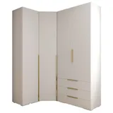 ABIKS MÖBEL Kompaktgarderobe INOVA 1 SATZ 6 Möbelset, Garderobe mit Kleiderstange und Regalen