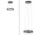 neuhaus pure® by paul neuhaus E-Loop 2xLED-Board 50 cm rund grau