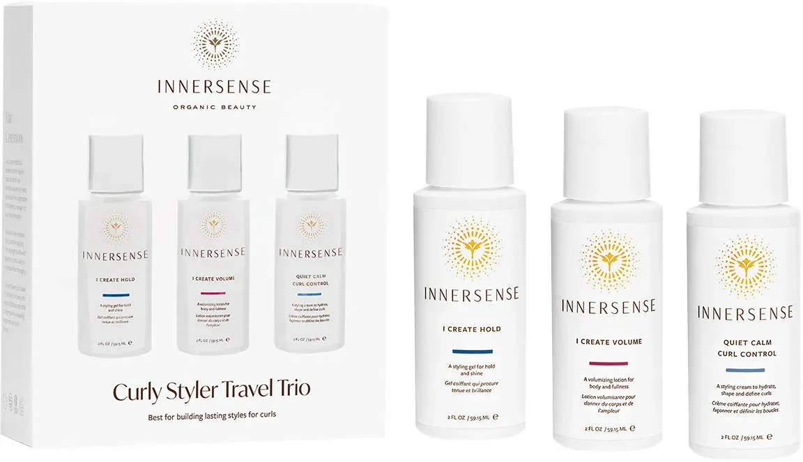 Innersense Organic Beauty Curly Styler Travel Trio 3 x 59,15 ml