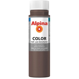 Alpina Color Voll- und Abtönfarbe 250 ml choco brown