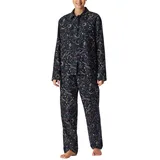 Schiesser Damen Schlafanzug lang Frottee warm kuschelig wohlfühlen - Nightwear - 44