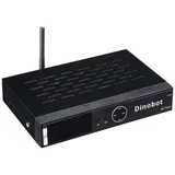 Dinobot 4K UHD Linux E2 Twin Sat-Receiver (2x DVB-S2, WiFi, LAN, USB, HDMI, schwarz)