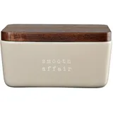 Asa Selection ASA hey! Butterdose smooth affair beige 15x10x7,8cm