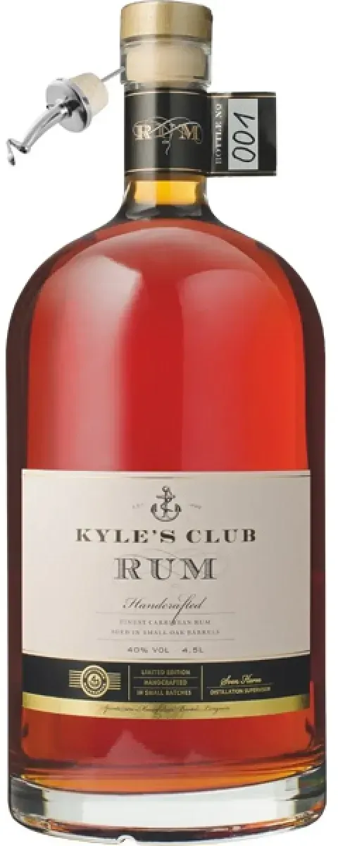 Kyle`s Club Rum 40% vol. 4,5 l