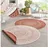 HANSE HOME Teppich Porto Wendeteppich, rund, Höhe: 5 mm, In-& Outdoor, Wetterfest, Balkon, Garten, Wohnzimmer, Wasserfest braun Ø 100 cm x 5 mm