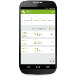 eqiva Heizkörperthermostatkopf mit Bluetooth 3 Stück