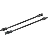 Schwaiger Fensterdurchführung Adapter Solarkabel 30 cm 12mm x 1,2mm