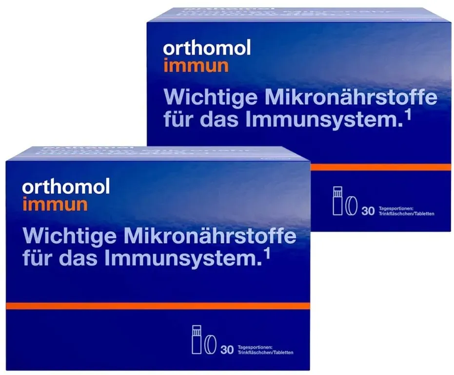 Orthomol Immun Trinkfläschchen/Tabletten