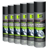 Spraytive 6 x 500ml Power Bremsenreiniger Spray - Hochwirksamer Industriereiniger und Kaltreiniger: Entfernt Schmutz, Öl, Fett, Rost und Bremsflüssigkeit – Made in Germany