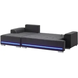 Höffner Ecksofa Olaf ¦ grau ¦ Maße (cm): B: 252 H: 80 T: 150.0