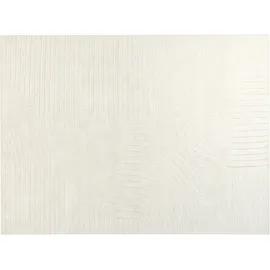 Beliani DAGARI Kurzflorteppich 300 x 400 cm Beige