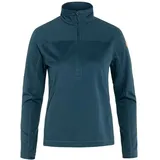 Fjällräven Abisko Lite Fleece Half Zip W indigo blue S