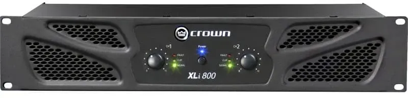 Crown XLi 800, 2x 300 Watt an 4 Ohm, 2 HE, 11,4kg