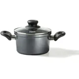 STONELINE Kochtopf 16 cm mit Glasdeckel