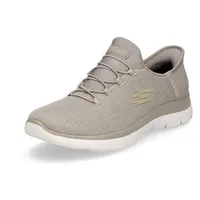 SKECHERS Summits Taupe Mesh / Gold Trim 38