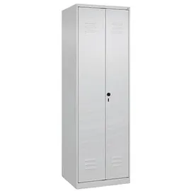Californian Products CP Putzmittelschrank Classic Plus 080100-00 S10008 lichtgrau 4 Fachböden 60,0 x 50,0 x 185,0 cm, aufgebaut, 1 St.